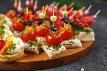 Канапе "Греческий салат" 10 шт