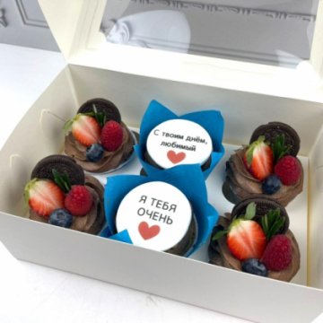 Капкейки "Признание мужу"