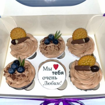 Капкейки "С мужским характером"