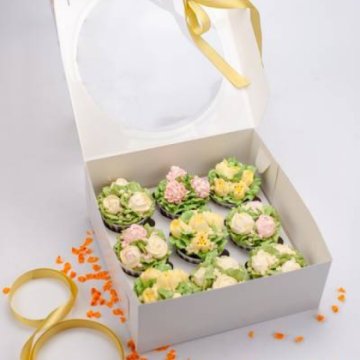 Капкейки «Весенний луг»