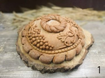 Каравай на свадьбу 2кг праздничный