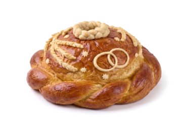 Каравай с кольцами