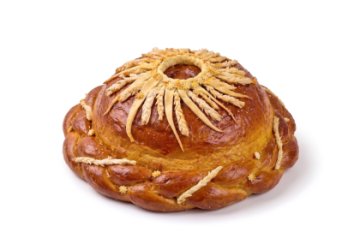 Каравай с колосьями
