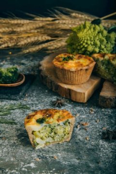 Киш со шпинатом