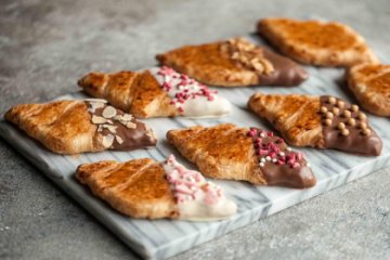 Коллекция необычных плоских круассанов 10 шт.