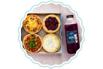 Комбо «Путешествие по четырем странам» 4 тарталетки