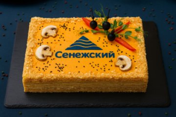 Корпоративный торт "Наполеон"