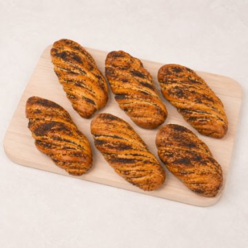 Косичка с маком (6шт)