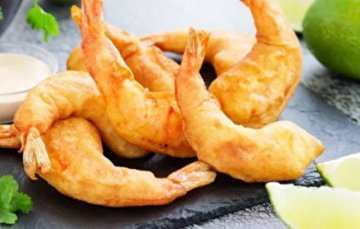 Креветки в кляре 6 штук