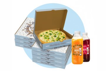 Кругосветка 8 пирогов + 2 л морса