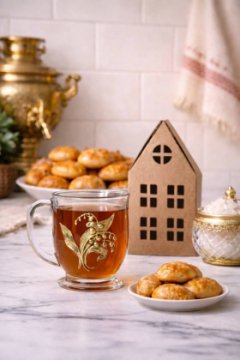 Купеческая кружка "Ландыши" 1 шт