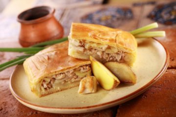 Курник с картофелем