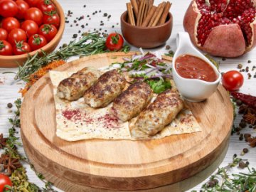 Люля-кебаб из свинины