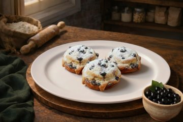 Миндальные улитки со смородиной 3 шт