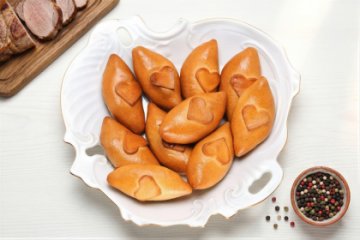 Мини-пирожки с мясом 10 шт