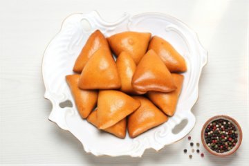 Мини-пирожки с овощным рататуем 10 шт