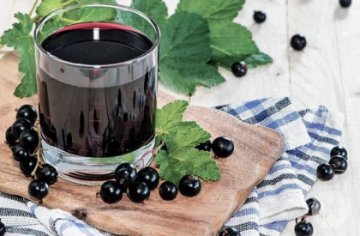 Морс из черной смородины