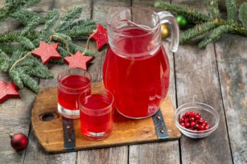 Морс из клюквы 0,5л