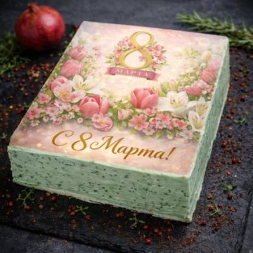 Муссовый торт «Куриный муссон» на 8 марта