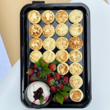 Набор сырников с йогуртом