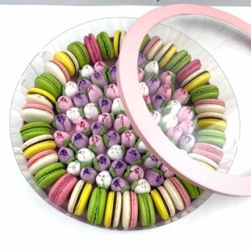 Набор Зефир и макаронс "Счастье"