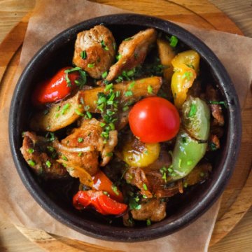 Оджахури из свинины