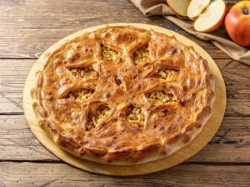 Осетинский пирог с яблоком