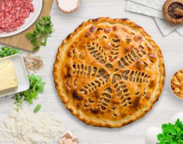 Осетинский пирог с Бараниной