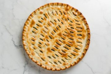 Осетинский пирог с Форелью и Сыром