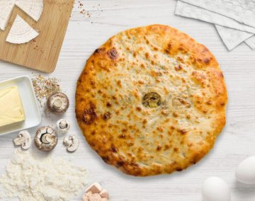 Осетинский пирог с Грибами