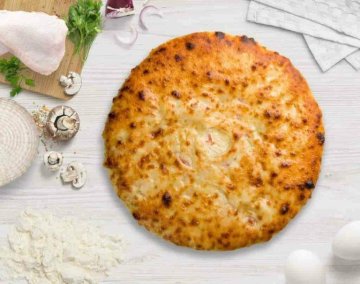 Осетинский пирог с Грибами и Курицей