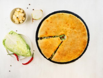 Осетинский пирог с капустой