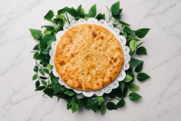 Осетинский пирог с капустой Кабускаджын, 1 шт.