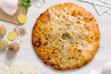 Осетинский пирог с Курицей и Картошкой
