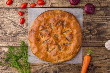 Осетинский пирог с мясом