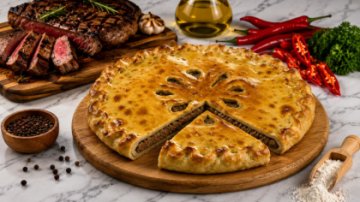 Осетинский пирог с мясом «Фыдджын», 1 шт.