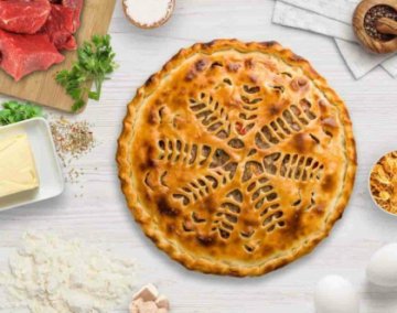 Осетинский пирог с Рубленным Мясом