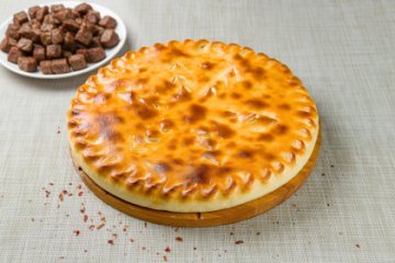 Осетинский пирог с рубленным мясом (Фыдджын)