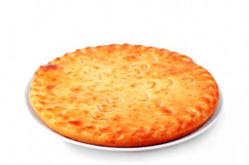 Осетинский пирог с семгой и укропом