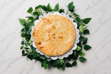 Осетинский пирог с сыром Уалибах, 1 шт.