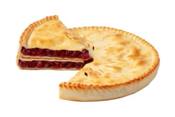 Осетинский пирог с вишней