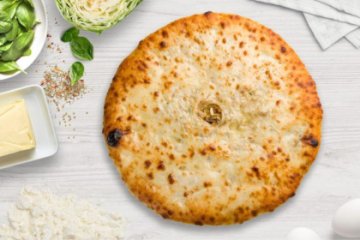 Осетинский пирог со Шпинатом и Капустой