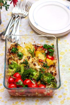 Овощной гратен