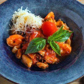 Паста с морепродуктами