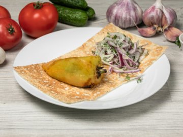 Перец сладкий на углях