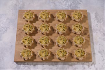 Перепечи с капустой и яйцом 16 шт