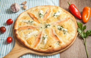 Пицца аль сальмоне