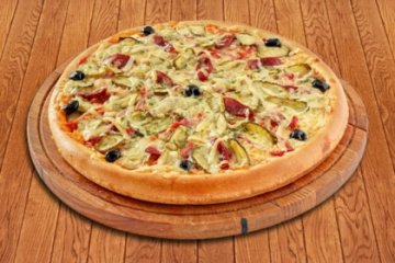 Пицца "ДЕРЕВЕНСКАЯ" 35 см, 1 шт.