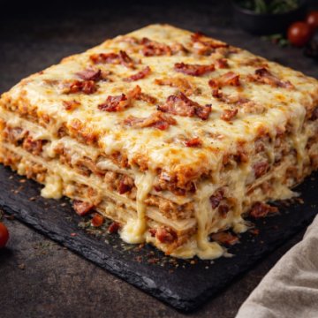 Пицца-пирог «Карбонара»