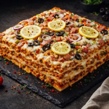 Пицца-пирог «Солянка»